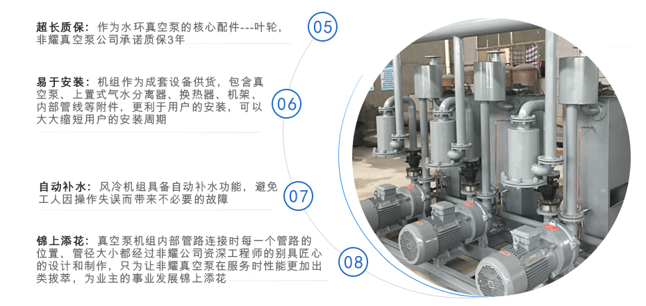 FY系列風冷式水環(huán)真空泵機組